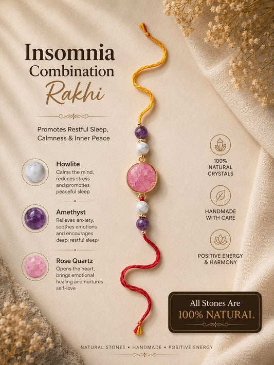 AGATES INSOMNIA COMBINATION RAKHI