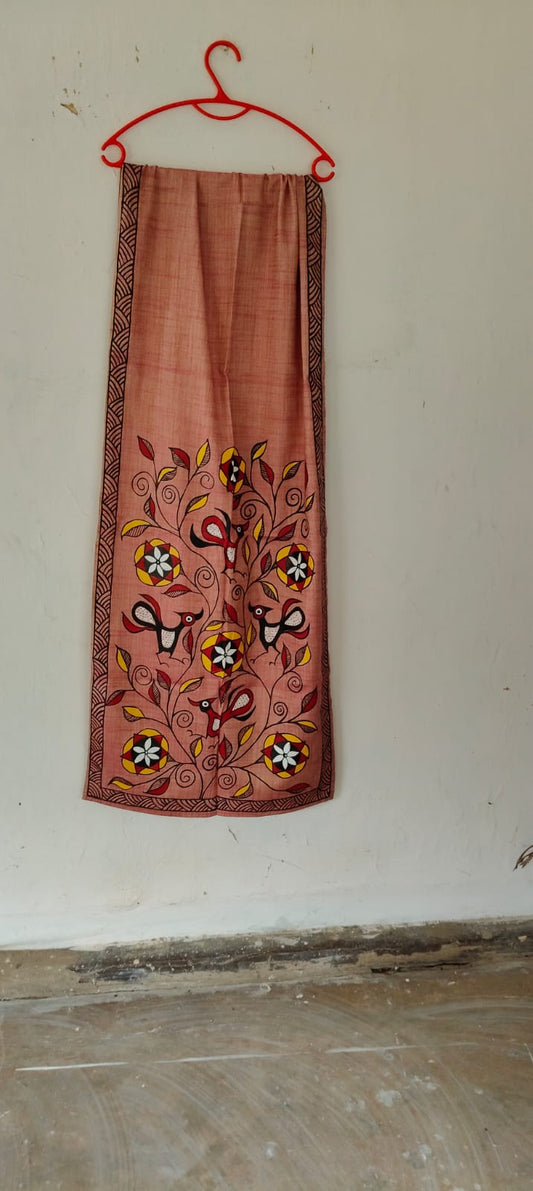 Sohrai Khovar Silk Stole