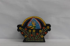 Beautiful Tikuli Art Four Round Coaster Set With Holder
