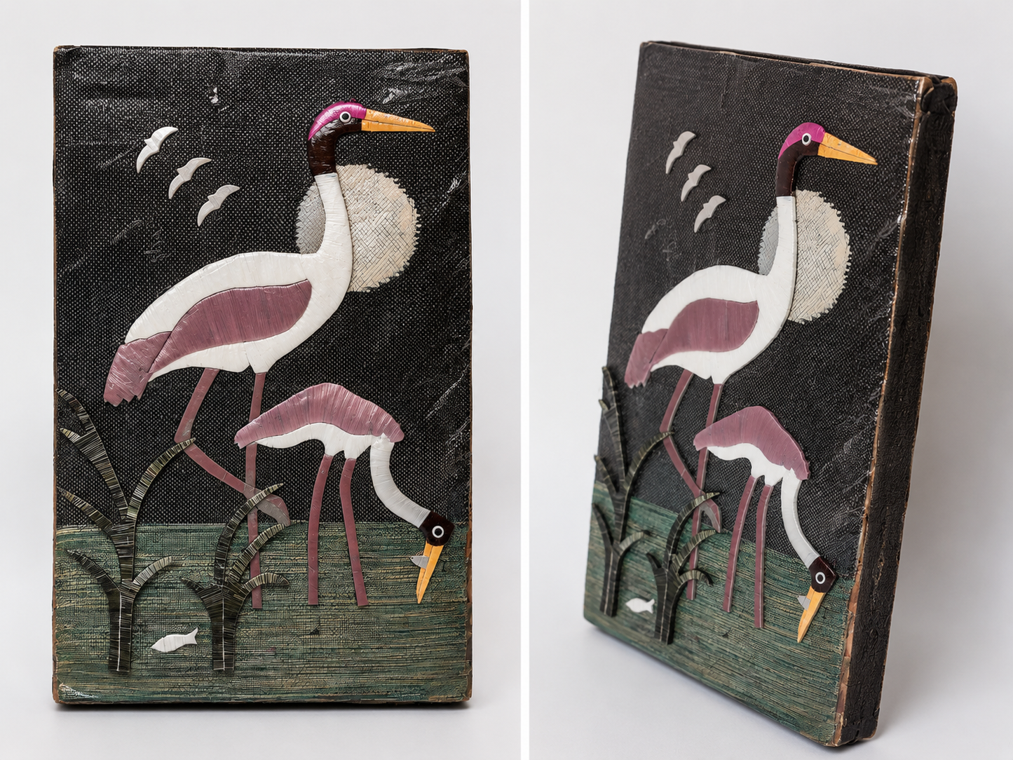 Jute Wall Hanging of Birds