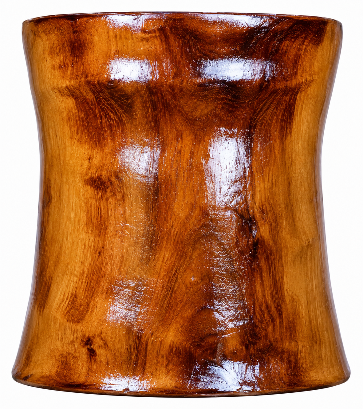 Leather Lion Face Sitting Stool