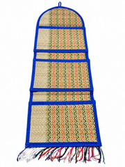 Bell Shaped Wall Hanging Rolling Design - Blue