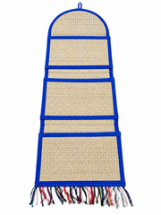 Bell Shaped Wall Hanging Rolling Design - Blue