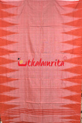 Orange Kargil Kumbha Cotton Saree