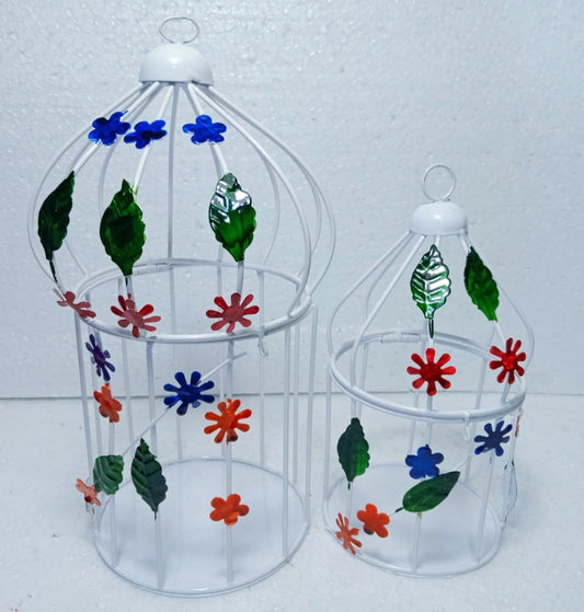 Beautiful Cage Iron Made Set