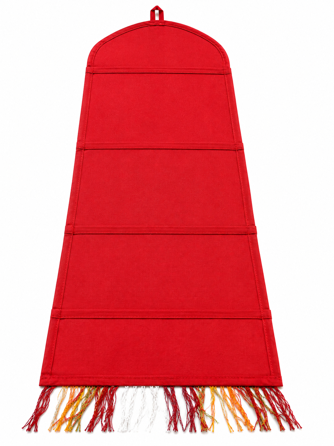 Bell Shaped Wall Hanging Multi Design - Red