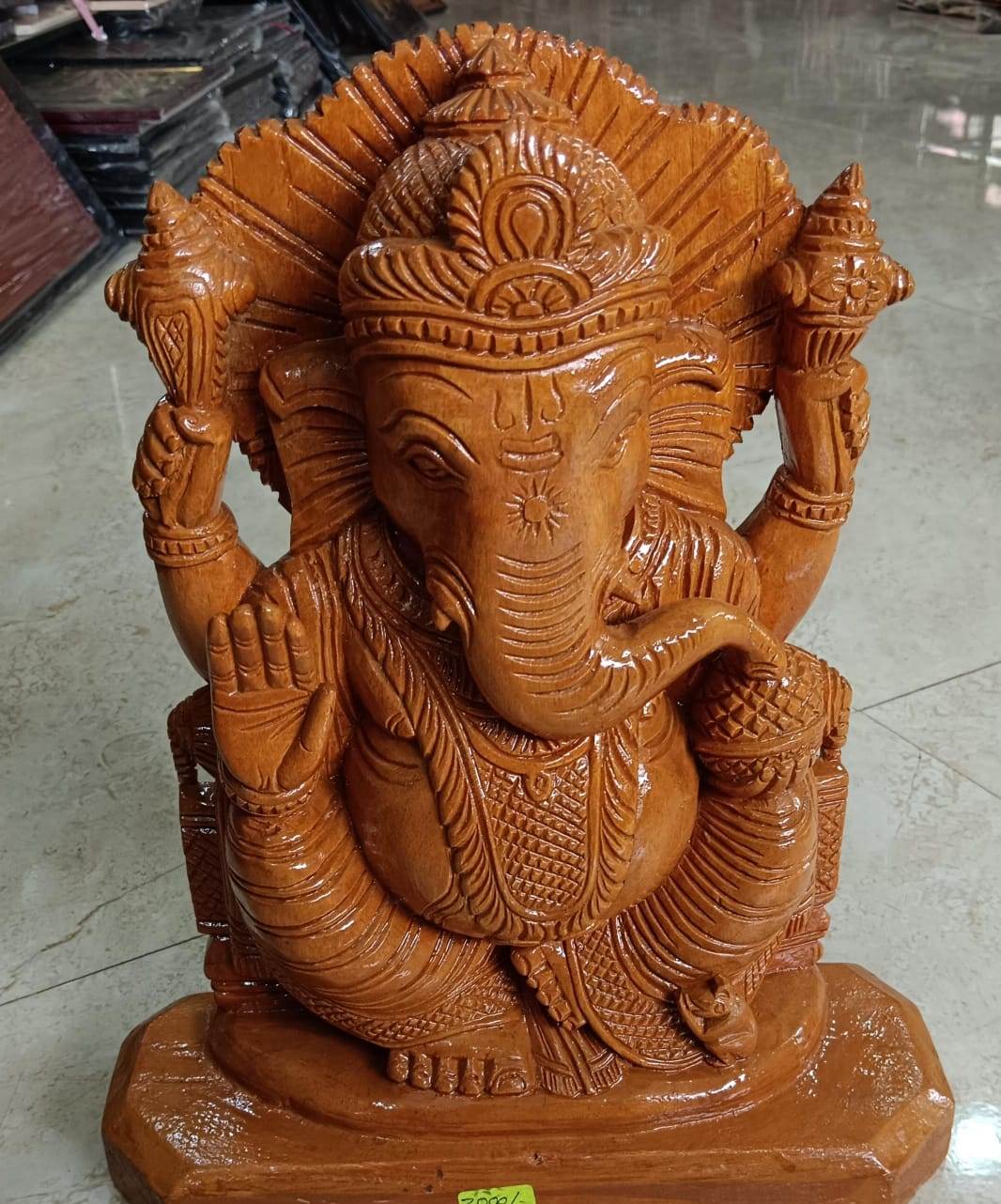 Ganesha Baster Wooden Craft