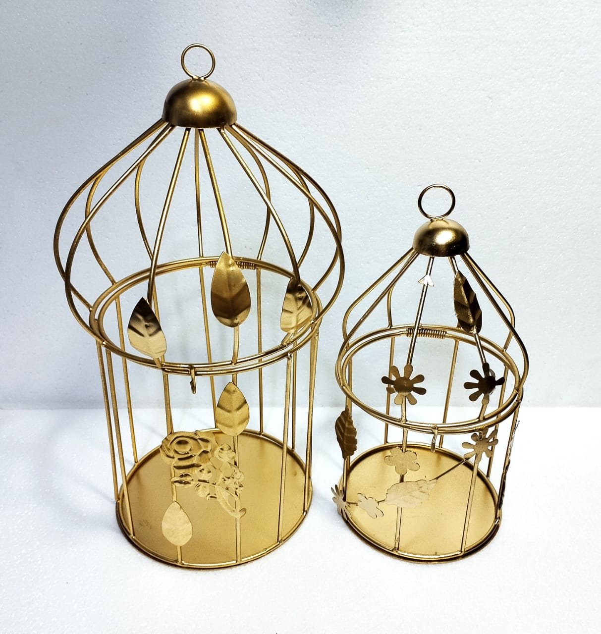 Beautiful Cage Iron Made Set