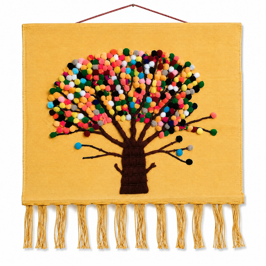 Jute Wall Hanging of Tree
