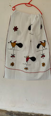 Sohrai Khovar Hand-Painted Gamcha