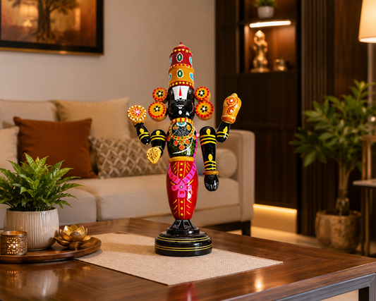 Wooden Craft God Balaji