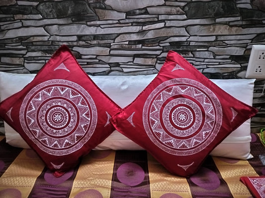 Maroon Kushan Cover