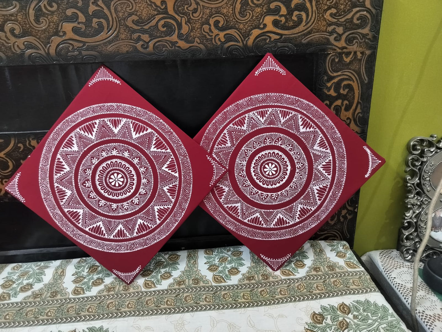 Maroon Kushan Cover