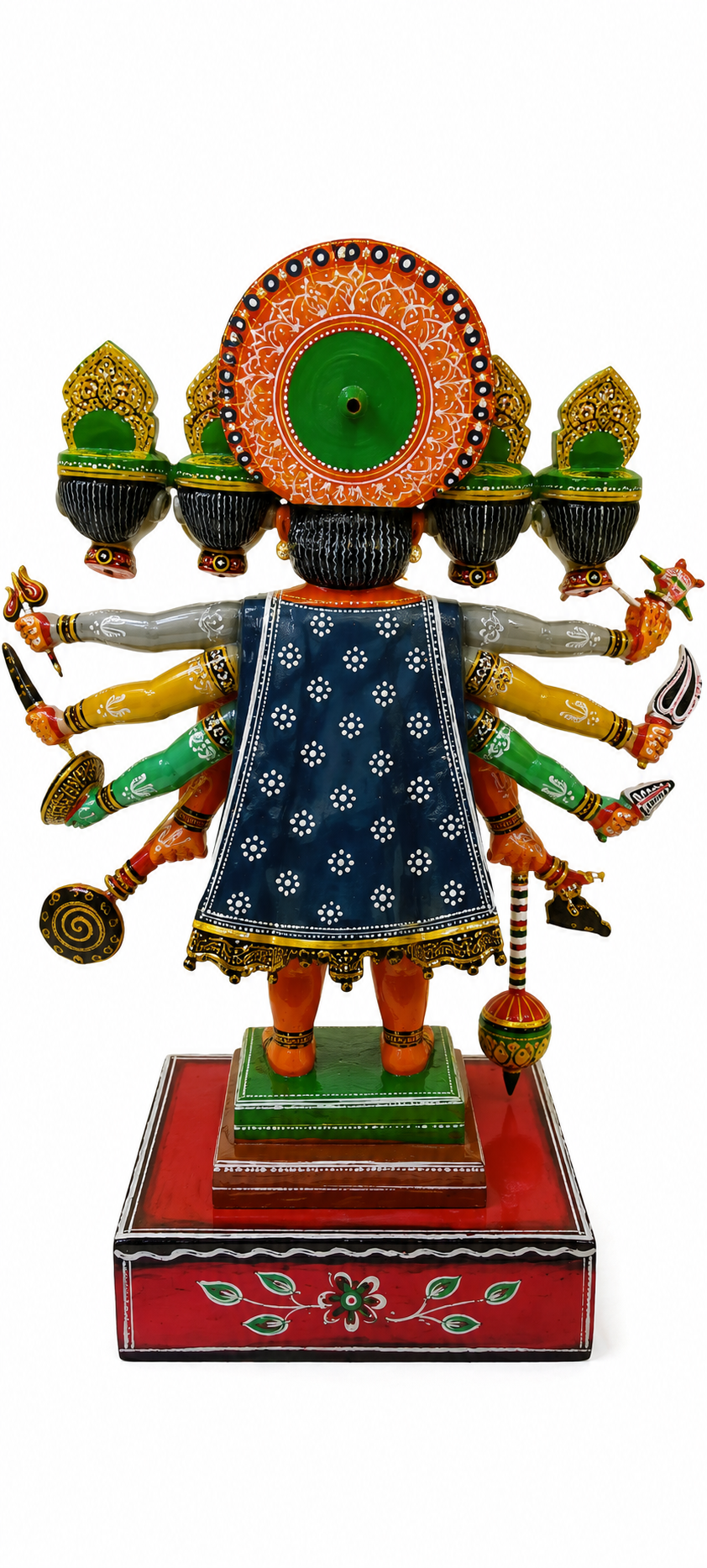 Panchamukhi Hanuman With Ten Hands(14 inch)