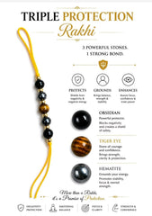 AGATES TRIPLE PROTECTION RAKHI