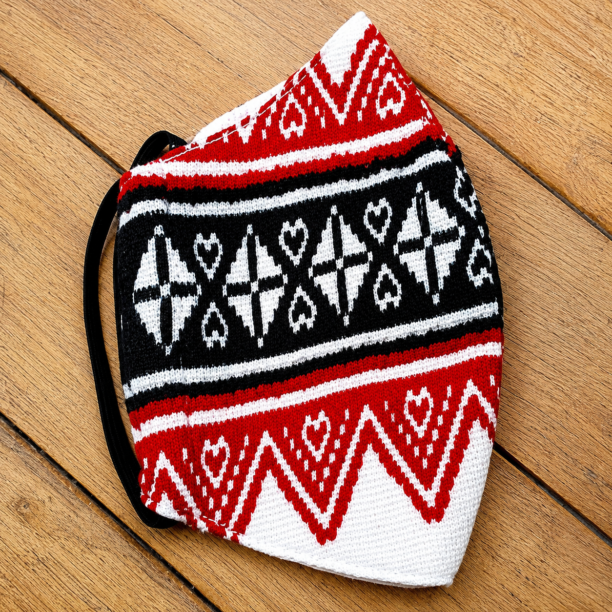 Toda Embroidered Cotton Face Mask - Washable and Reusable
