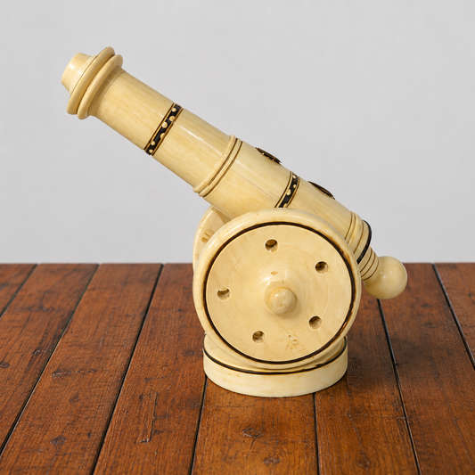 Handicraft Beautiful Cannon Design Kondapalli Bommallu Toy