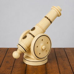 Handicraft Beautiful Cannon Design Kondapalli Bommallu Toy