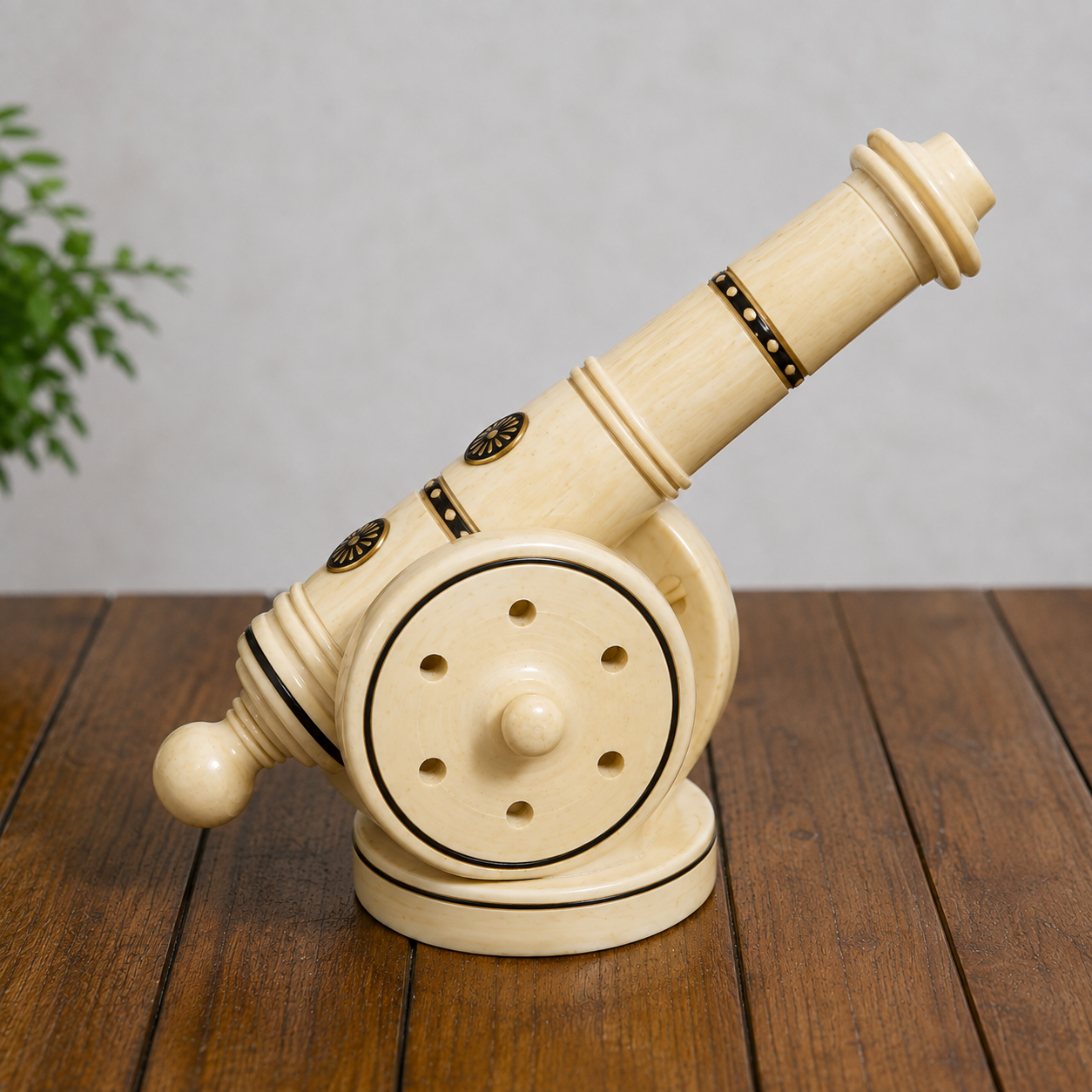 Handicraft Beautiful Cannon Design Kondapalli Bommallu Toy