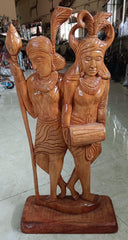 Madina & Madini Dancing Pair Bastar Wooden Craft