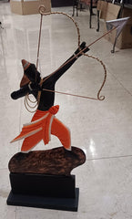 Bastar Iron craft Lord Ram Table Showpiece