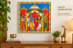 Traditional Handmade Beautiful Cheriyal Painting