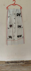 Sohrai Khovar Hand-Painted Gamcha Style 13