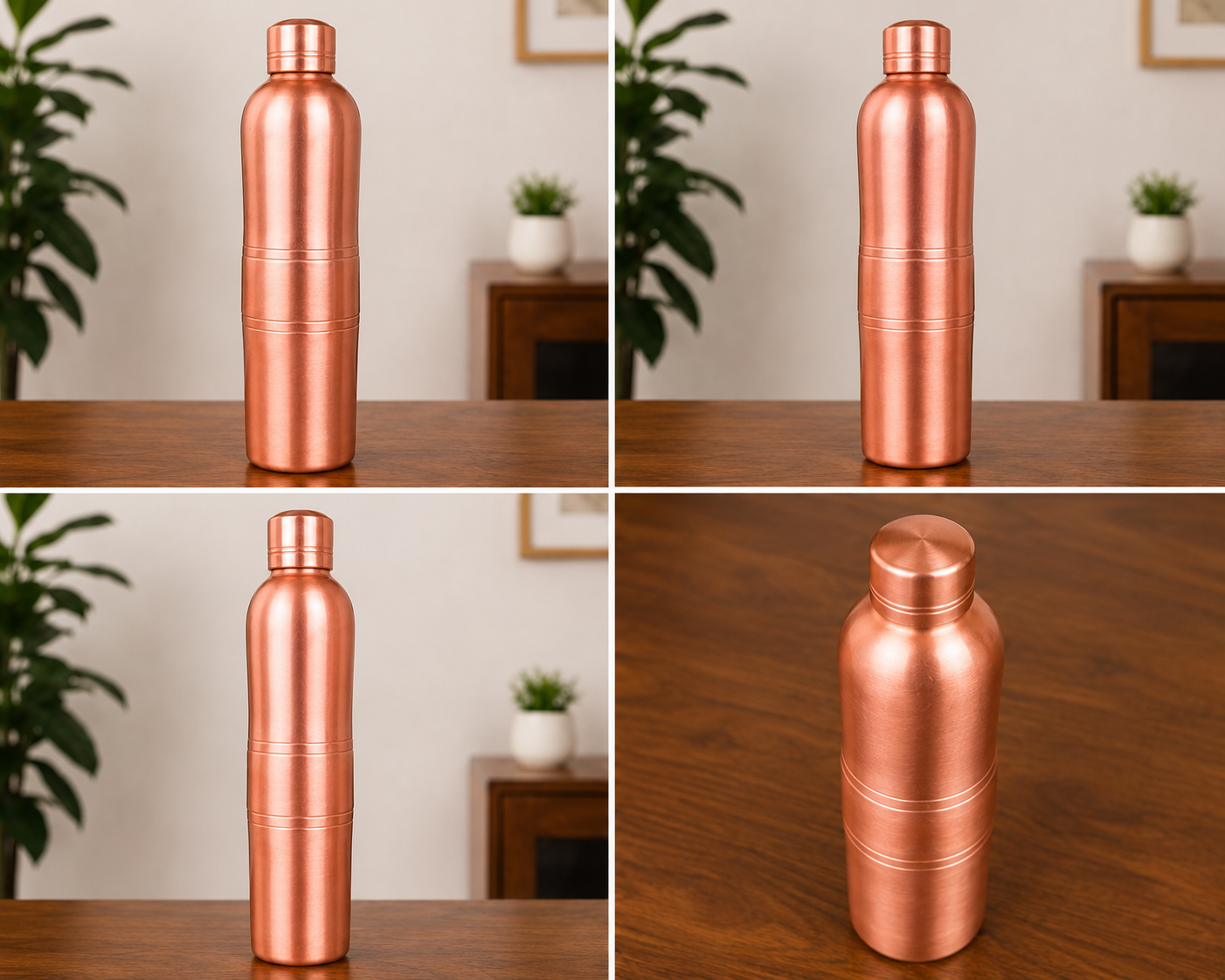 Handmade Eco-friendly Beautiful Black Pottery of Nizamabad Water Bottle