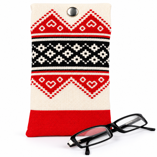 Toda Embroidered Spectacle Case