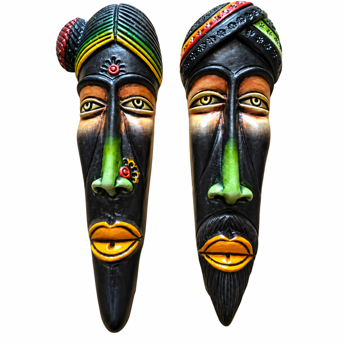 Thirukkanur Black Face Wall Hanging