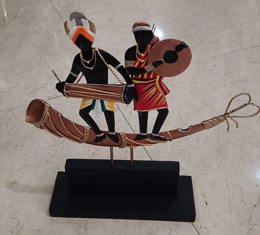 Bastar Iron craft Tribal Musical Couple