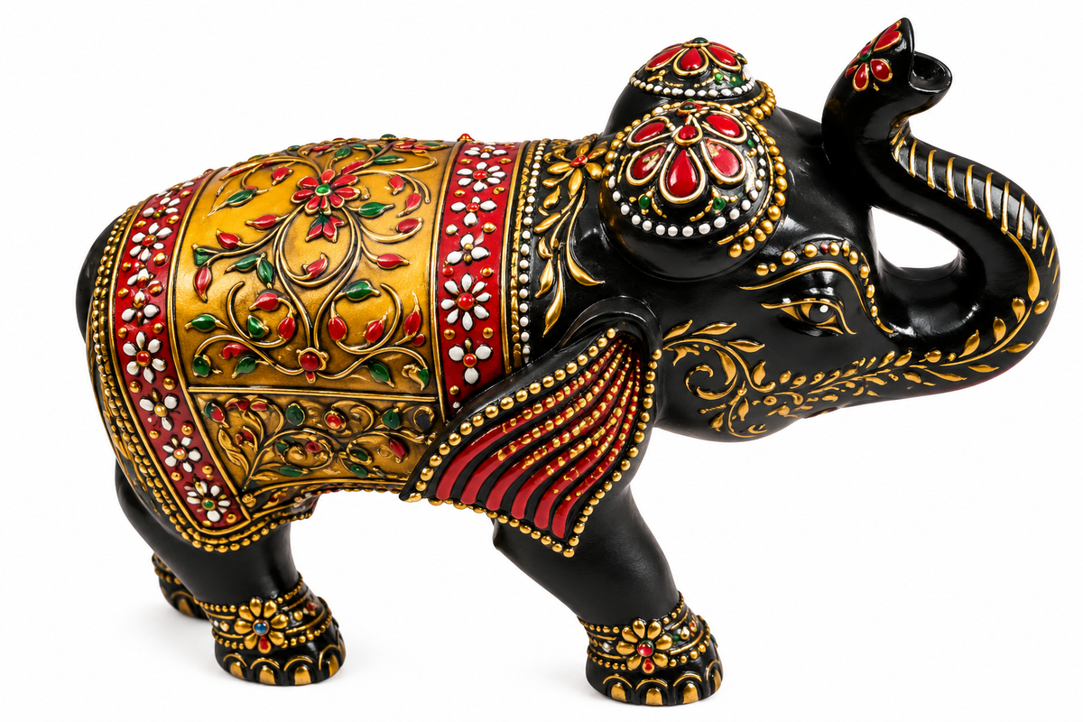 Wood Carved Elephant
