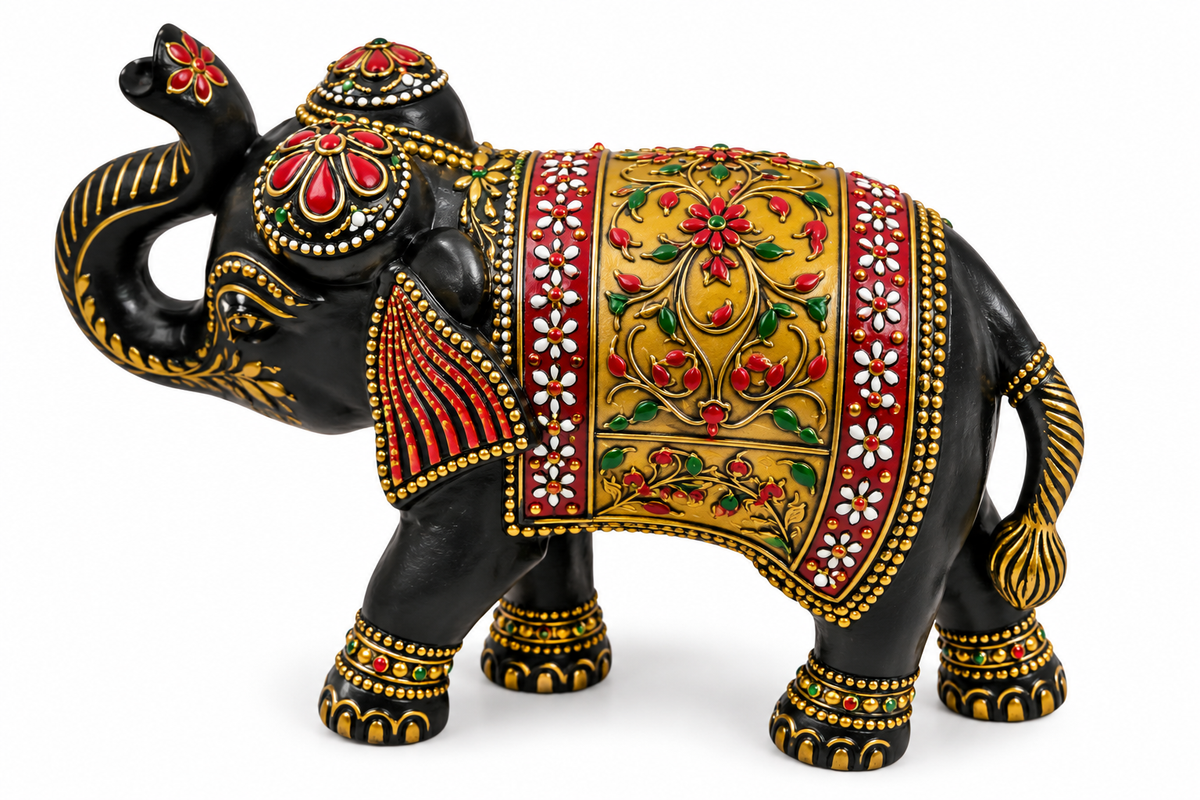 Wood Carved Elephant