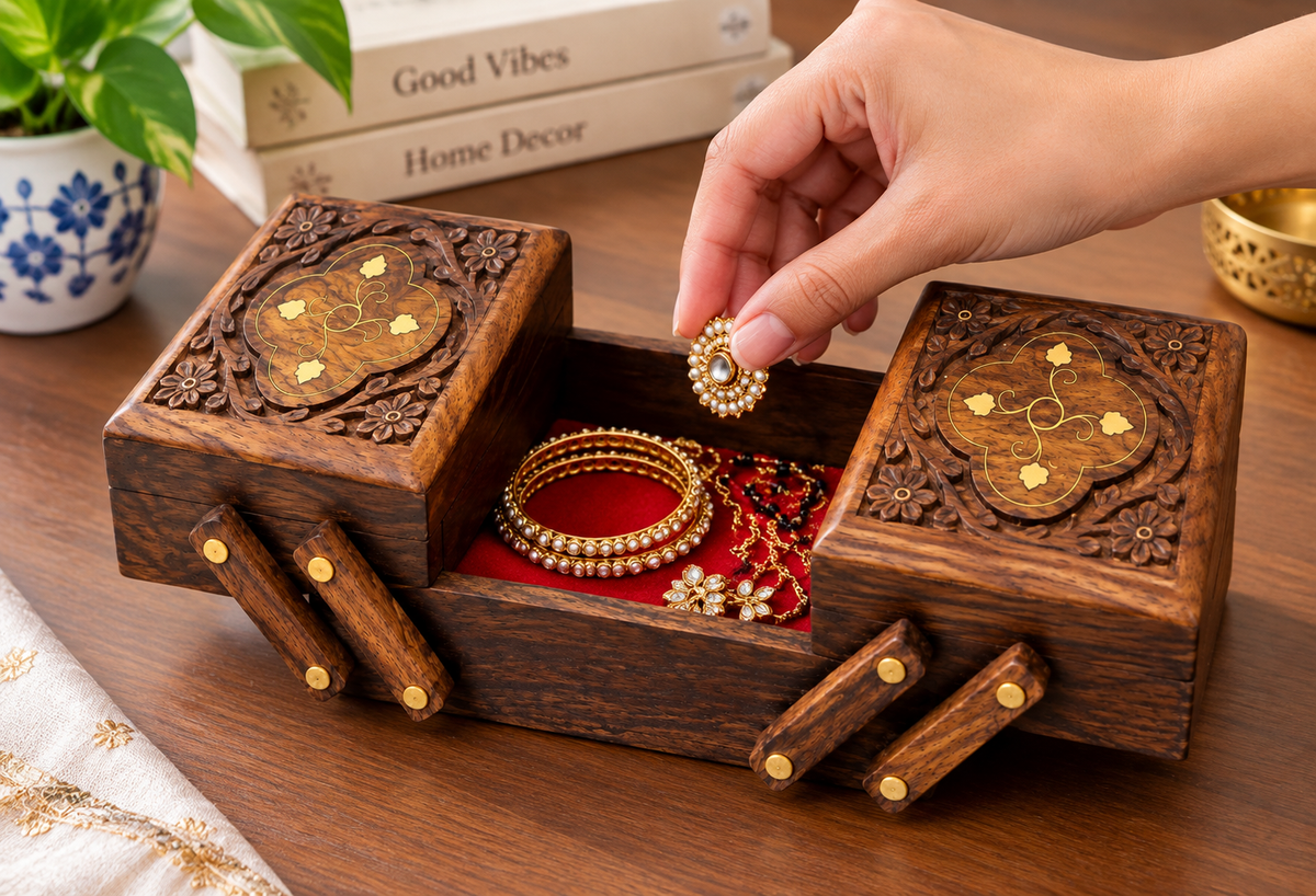 Wooden Jewellery Box