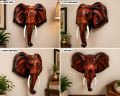 Elephant Head Wall Hanging