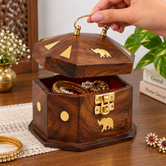 Wooden Handmade Jewellery Box