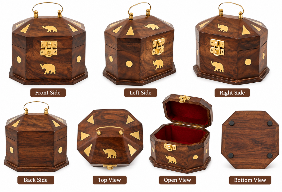 Wooden Handmade Jewellery Box