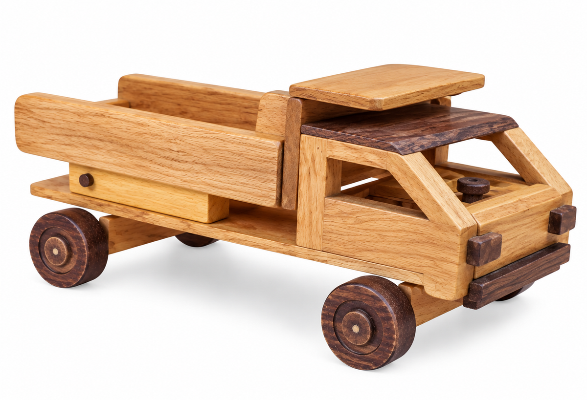 Wooden Toy Truck