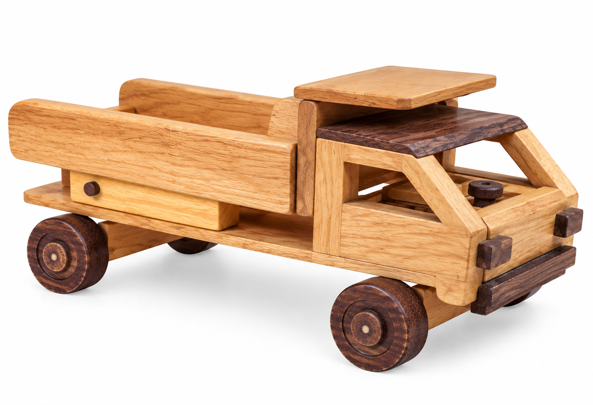Wooden Toy Truck