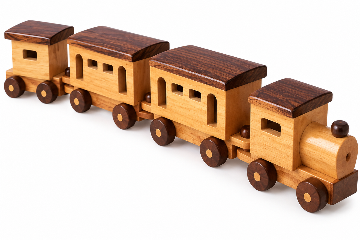 Wooden Toy Train