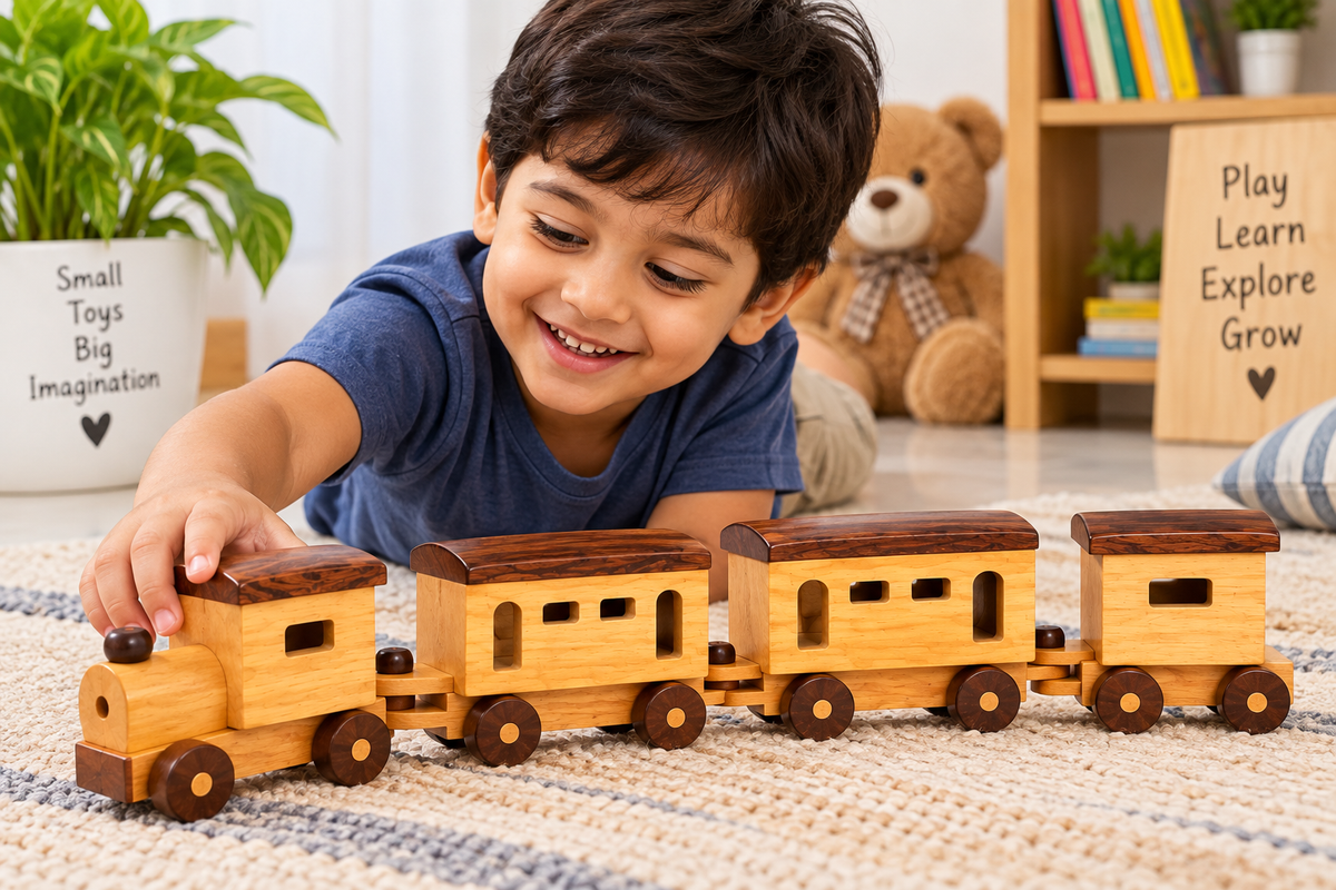 Wooden Toy Train