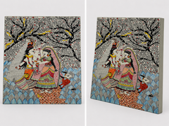 Shiva & Parvathi Wedding Madhubani Painting