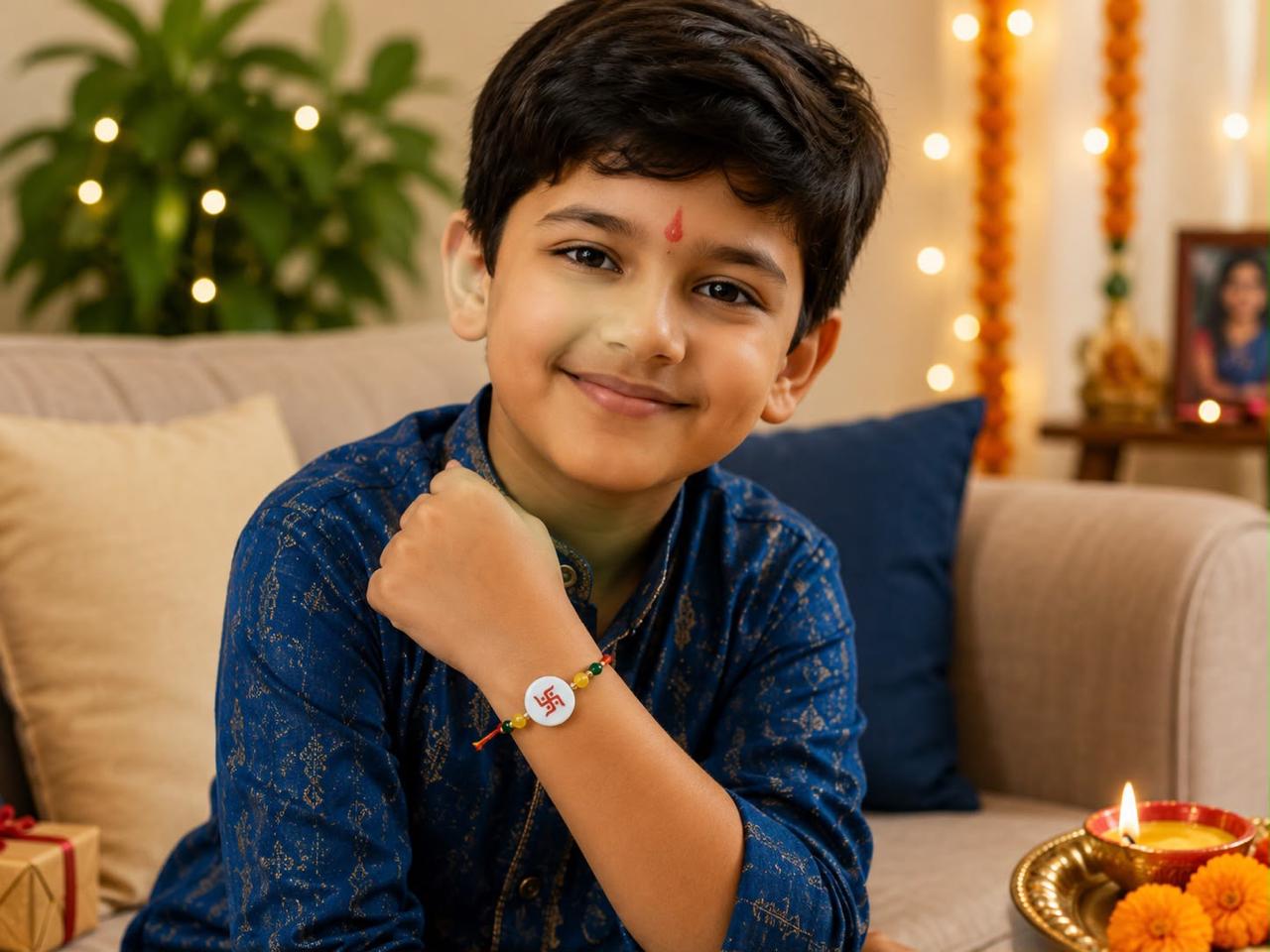 AGATES OF CAMBAY KIDS RAKHI