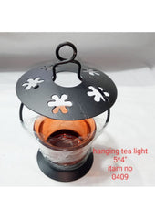 Hanging Plus Table Top Waxcandle Holder 2 Pieces