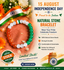 AGATES 15 AUGUST INDEPENDENCE DAY BRACELET