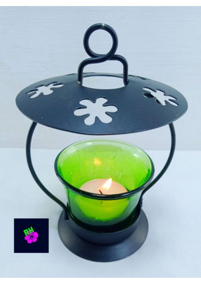 Hanging Plus Table Top Waxcandle Holder 2 Pieces