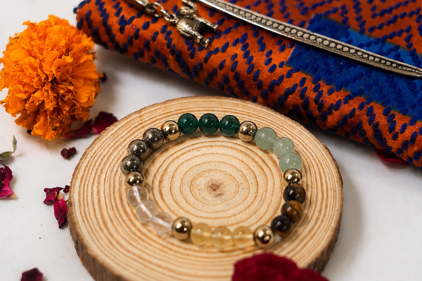 AGATES NATURAL STONE BRACELET
