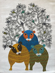 Beautiful Gond Art (18 X 24
