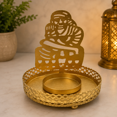 Sai Baba Iron Shadow Diya