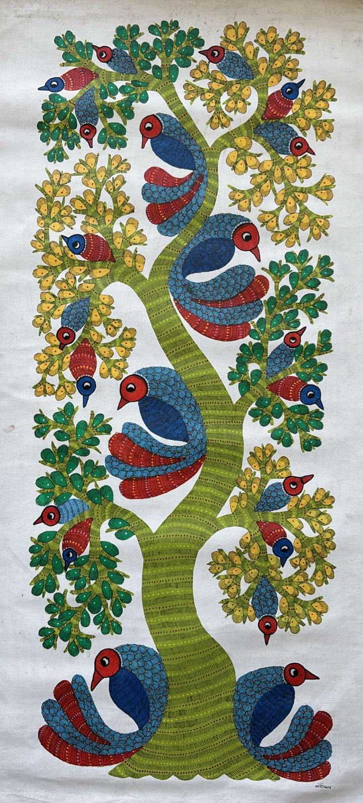 Beautiful Gond Art (18 X 24")